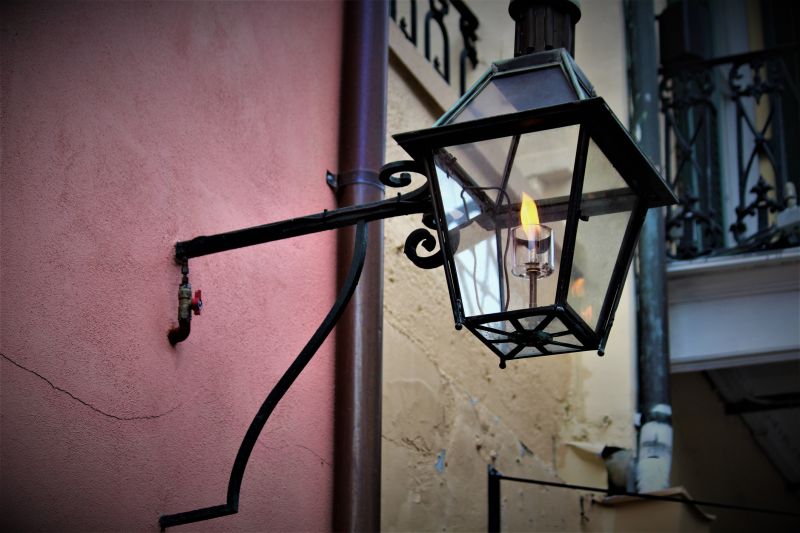 Gas Lamp Installation