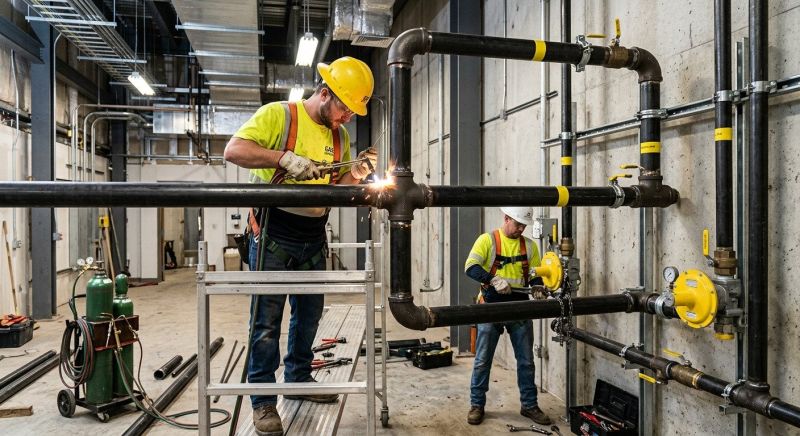Commercial Gas Line Repair in Annapolis, MD