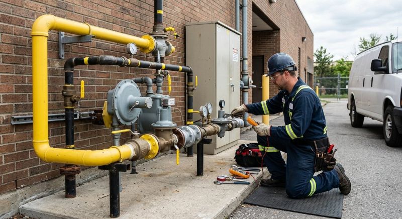 Commercial Gas Piping in Austin, TX