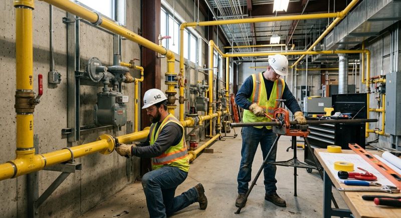 Commercial Gas Piping in Denver, CO