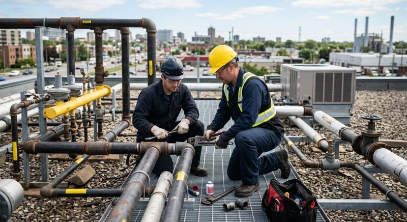 Commercial Gas Piping in Sacramento, CA