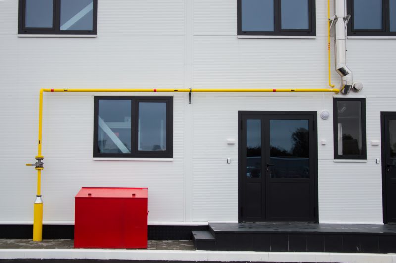 Historic Gas Lamp Setup