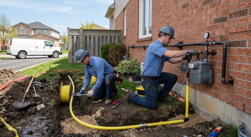Gas Line Installation in Sacramento, CA