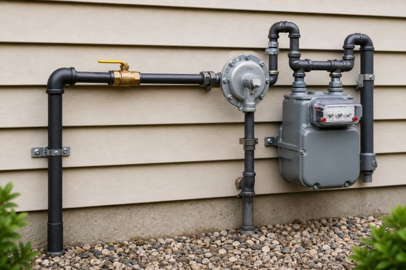 Gas Line Installation in Fredericksburg, VA