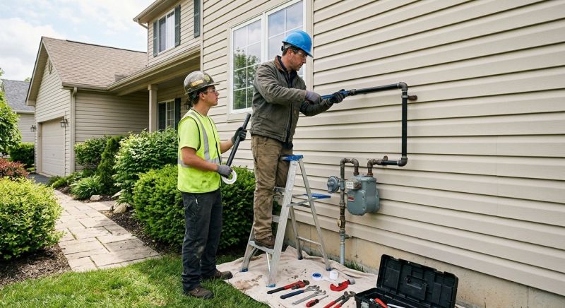 Gas Line Repair in Annapolis, MD