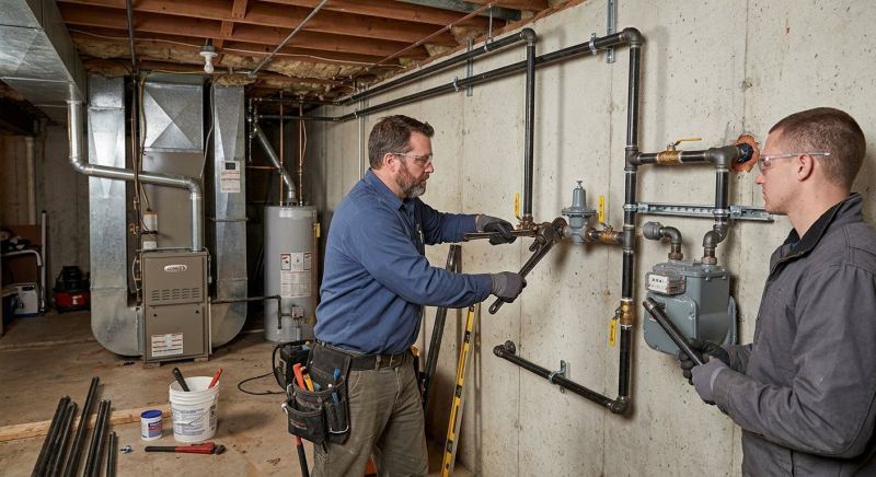 Gas Pipe Installation in Boca Raton, FL