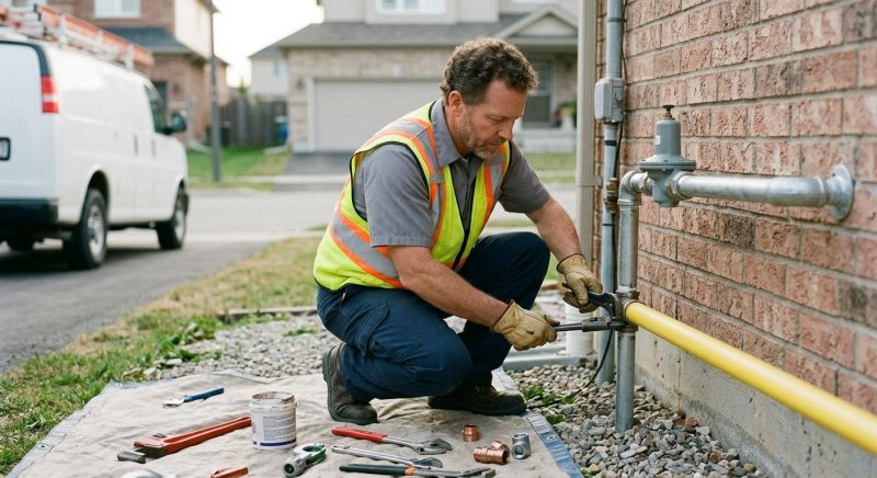 Natural Gas Plumbing in Fredericksburg, VA