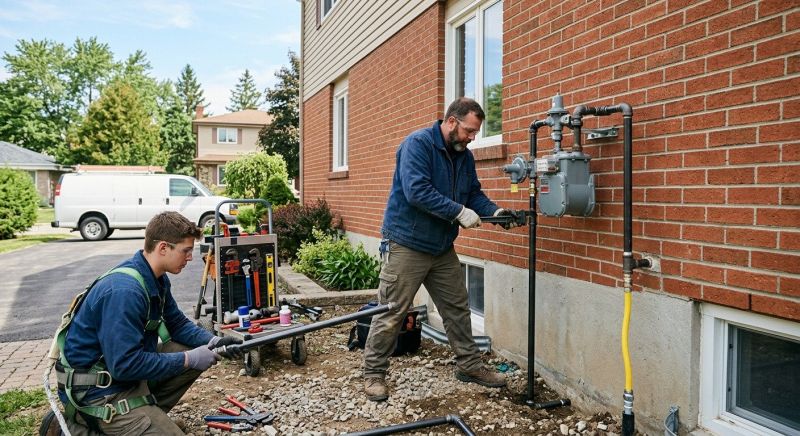 Propane Line Installation in Columbus, OH