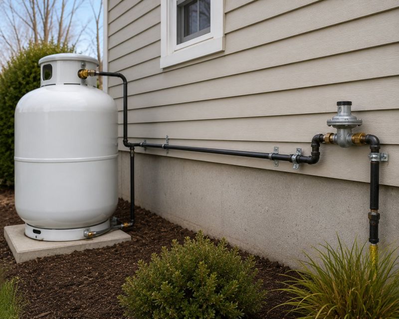 Propane Line Repair in Fredericksburg, VA