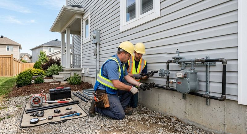 Residential Gas Piping in Fredericksburg, VA