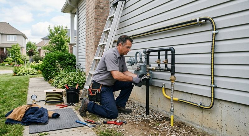Gas Line Plumbing in Columbus, OH